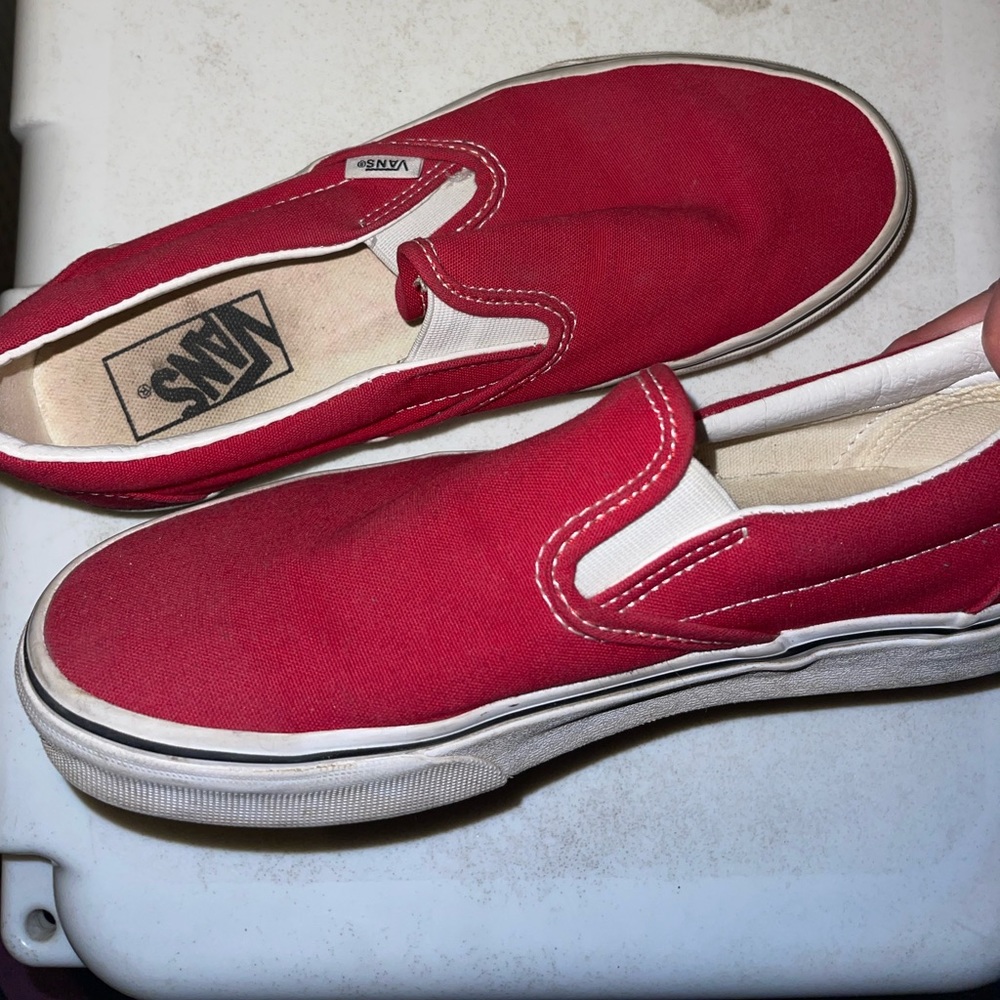 Red Vans